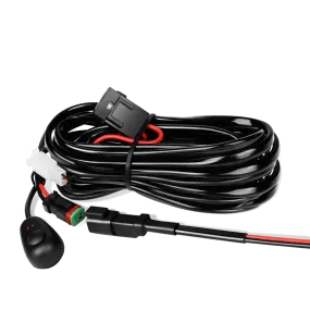14AWG DT Connector Wire Harness Kit 1 Lead W/ 12V On-Off Switch