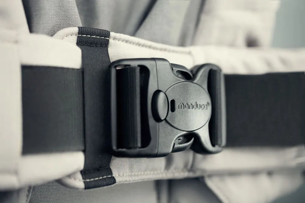 [3 Years Local Warranty] Manduca XT Organic Cotton Baby & Toddler Carrier - Denim Black Toffee