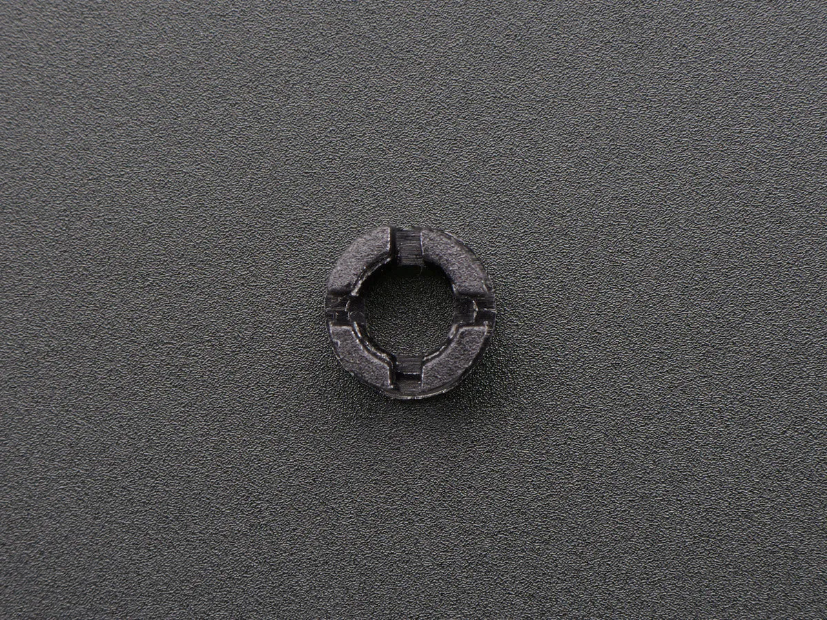3mm Plastic Bevel LED Holder - Pack of 5