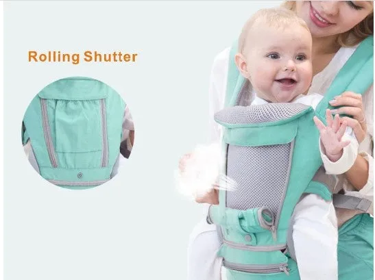 9 in 1 Attachable Hipseat Baby Carrier