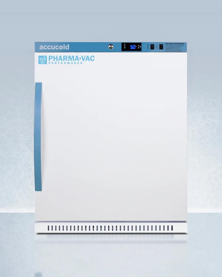 Accucold 6 Cu.Ft. Vaccine Refrigerator ADA Height - ARS62PVBIADA