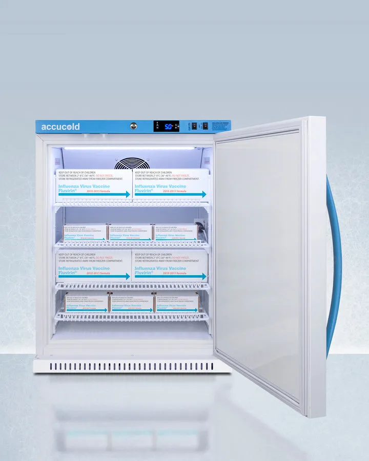 Accucold 6 Cu.Ft. Vaccine Refrigerator ADA Height - ARS62PVBIADA