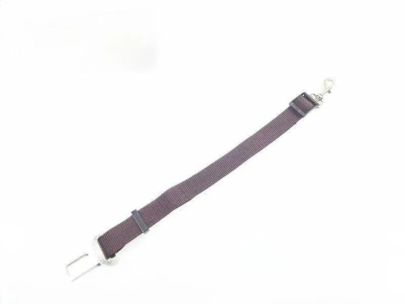 Adjustable Pet Car Safety Belt for Small to Medium Pets: Secure Travel Harness Clip