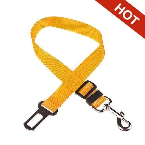 Adjustable Pet Car Safety Belt for Small to Medium Pets: Secure Travel Harness Clip