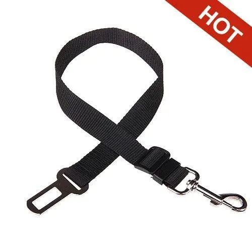 Adjustable Pet Car Safety Belt for Small to Medium Pets: Secure Travel Harness Clip
