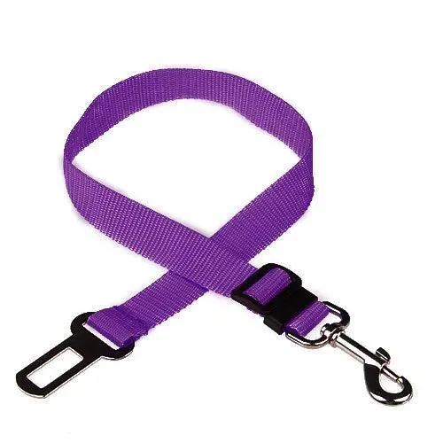 Adjustable Pet Car Safety Belt for Small to Medium Pets: Secure Travel Harness Clip