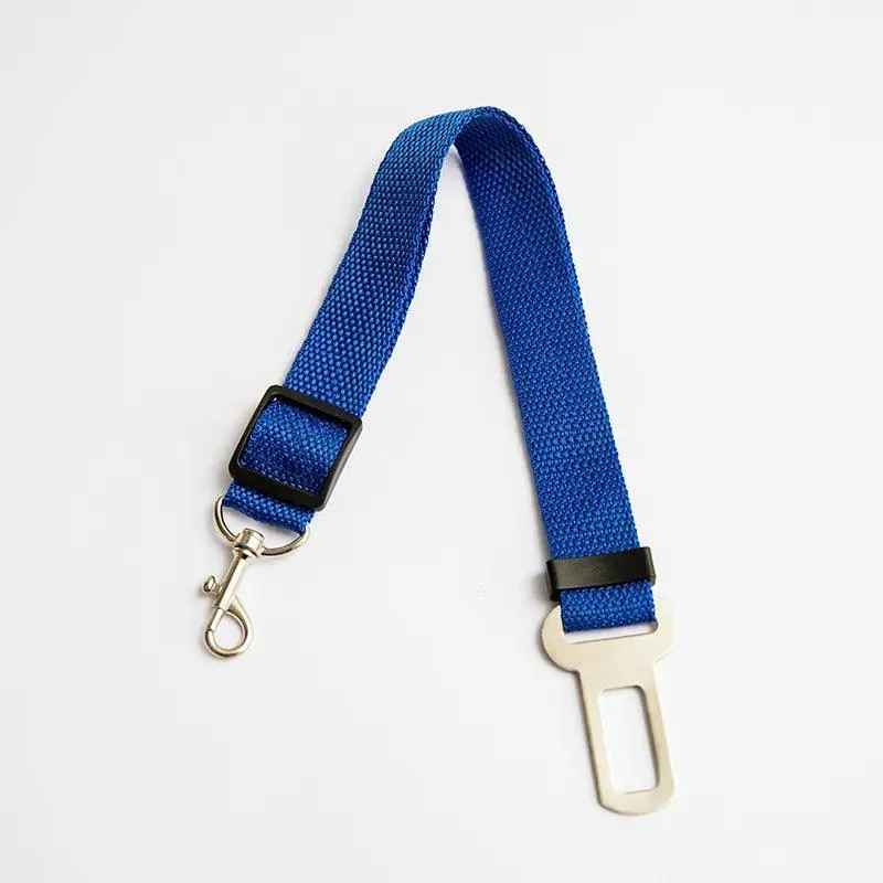 Adjustable Pet Car Safety Belt for Small to Medium Pets: Secure Travel Harness Clip