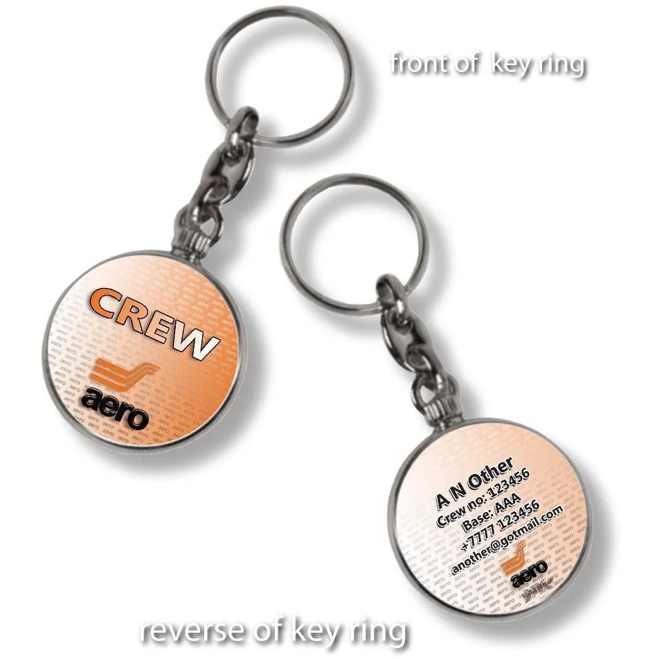 Aero Contractors Landscape Logo Luggage Tag