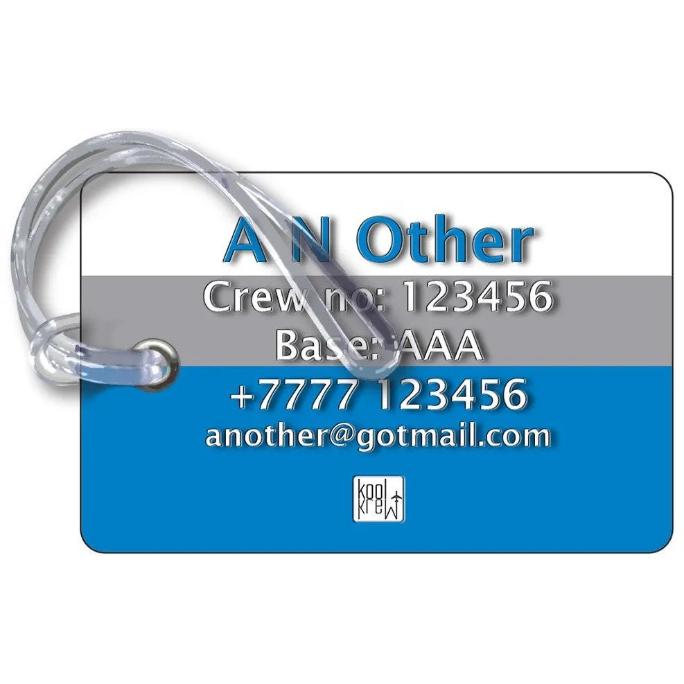 Aerolineas Argentinas FLIGHT CREW Luggage Tag