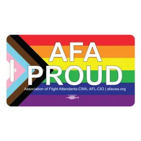 AFA PRIDE Bag Tag 2.0