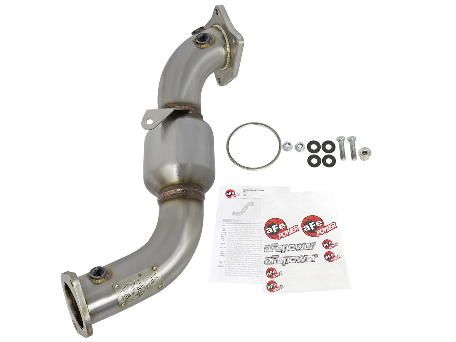 aFe Twisted Steel Turbo Downpipes 48-34126-HC