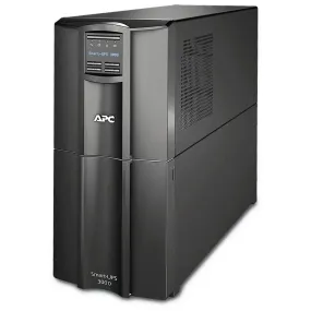 APC 2.7 kW | 3 kVA | 230V | 1x IEC 320 C19 | 1x IEC Jumpers | 8x IEC 320 C13 | SmartSlot | USB | 365 Joules (SMT3000IC)