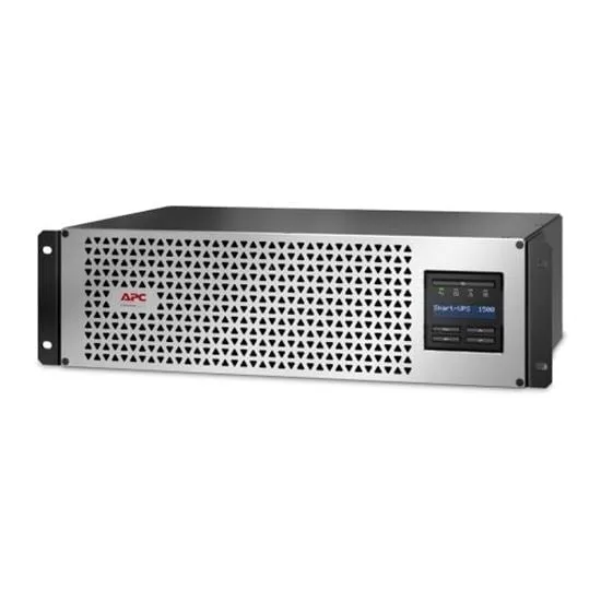 APC Smart-UPS 1500VA 1350W 3U Lithium Ion Rack Mount with Smart Connect, 230V Input/Output, 6x IEC C13 Outlets