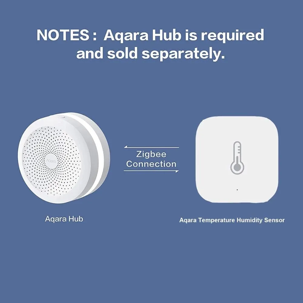 Aqara Temperature Sensor Smart Pressure Air Humidity Environment Sensor Smart Control Zigbee Smart Home For Xiaomi APP Mi Home