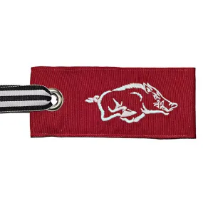 Arkansas Razorback Red Luggage Tags