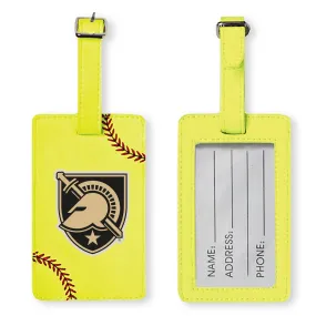 Army Black Knights Softball Luggage Tag
