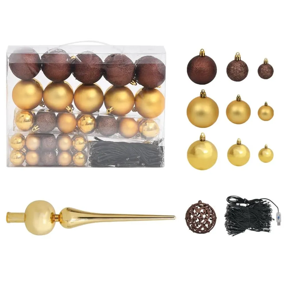Artificial Christmas Tree with LEDs&Ball Set LEDs 300 cm  to 500 cm