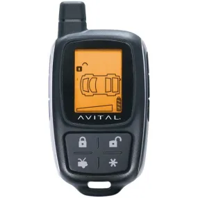 AVITAL 7345L 7345L LCD 2-Way 4-Button Replacement ASK Transmitter