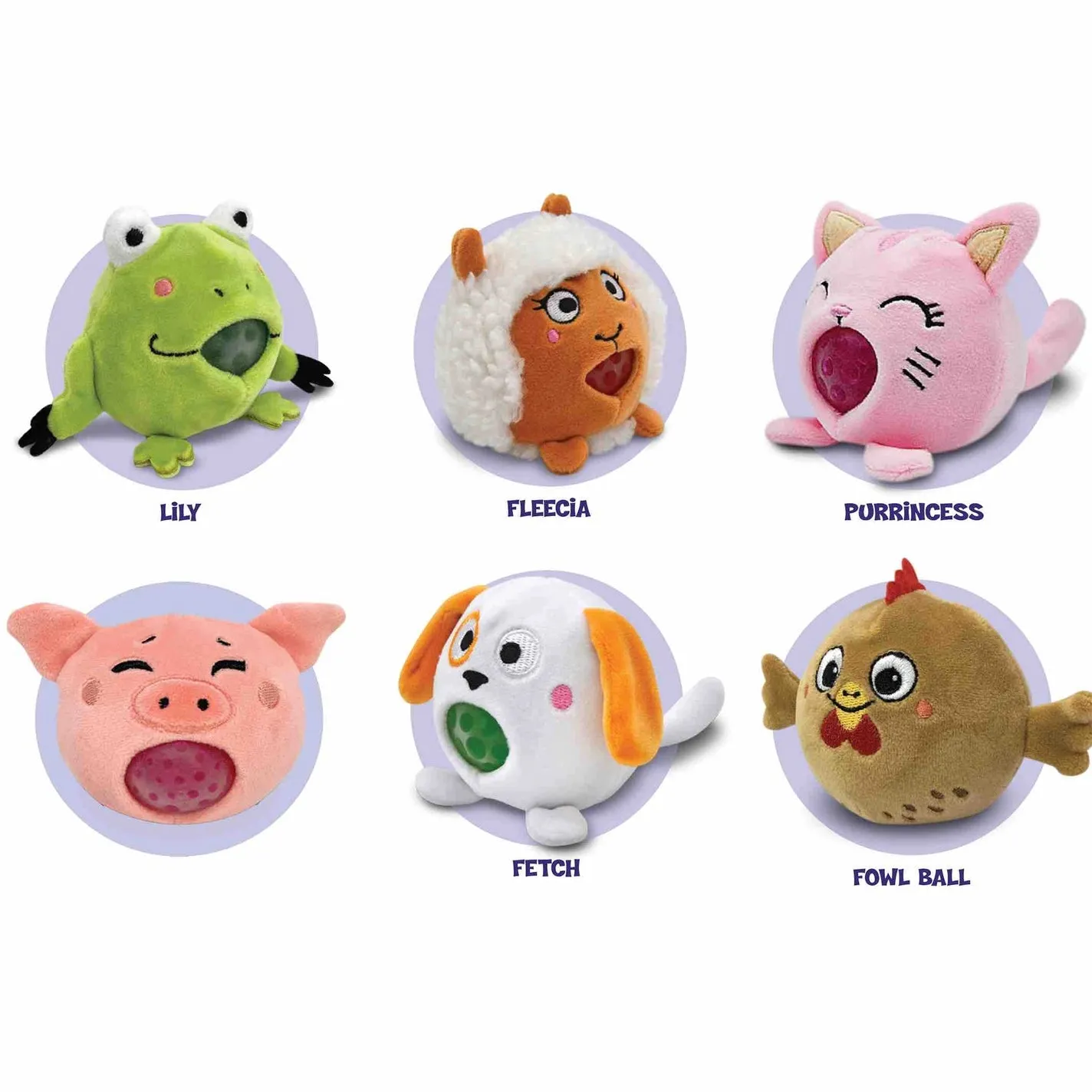 Barn Yard Stress Ball Squish Toys