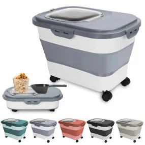 Best 20 Lb Pet Food Containers with Wheels and Lids
