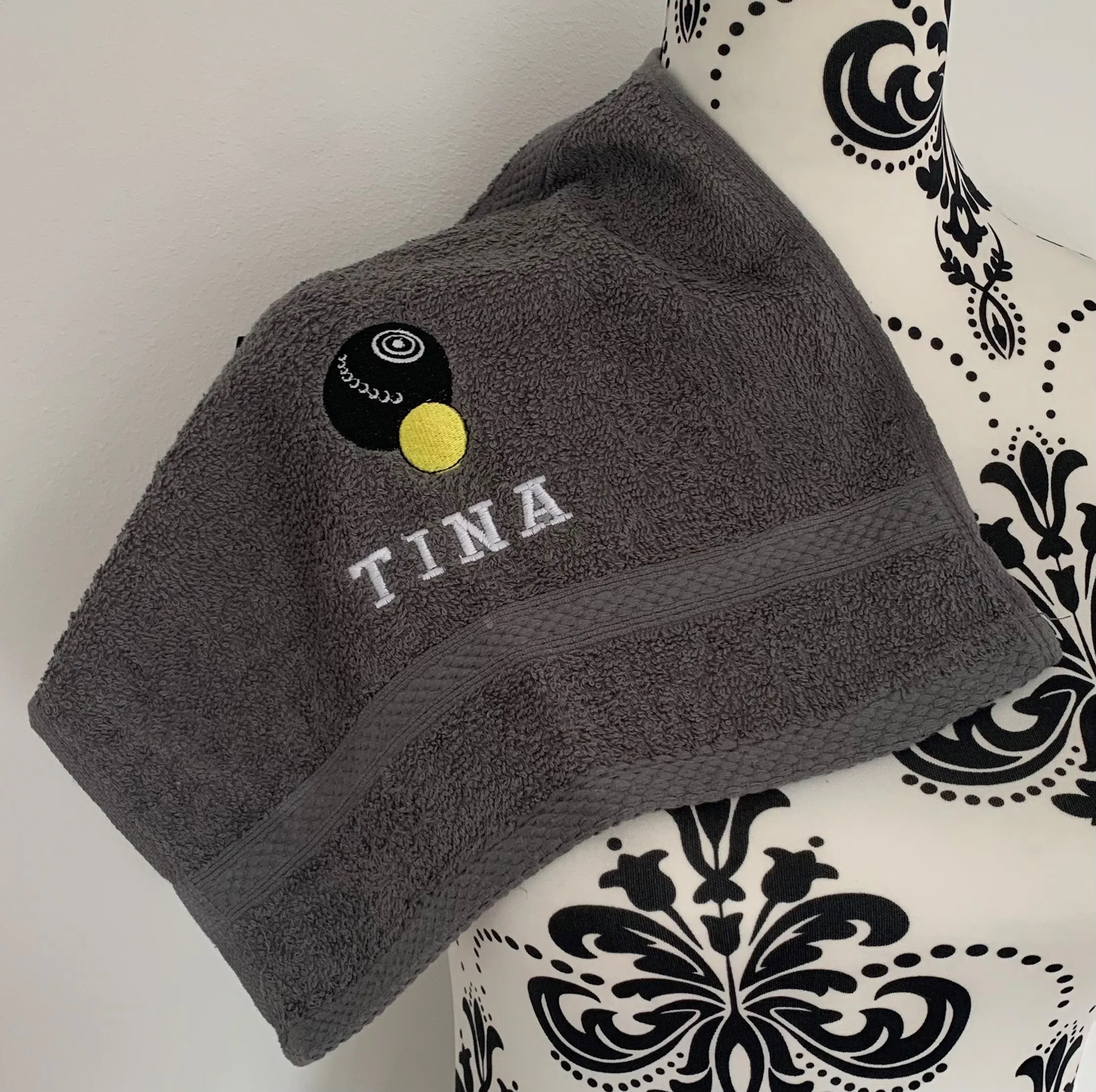 Bowls - Lawn Bowls Towels - Personalised