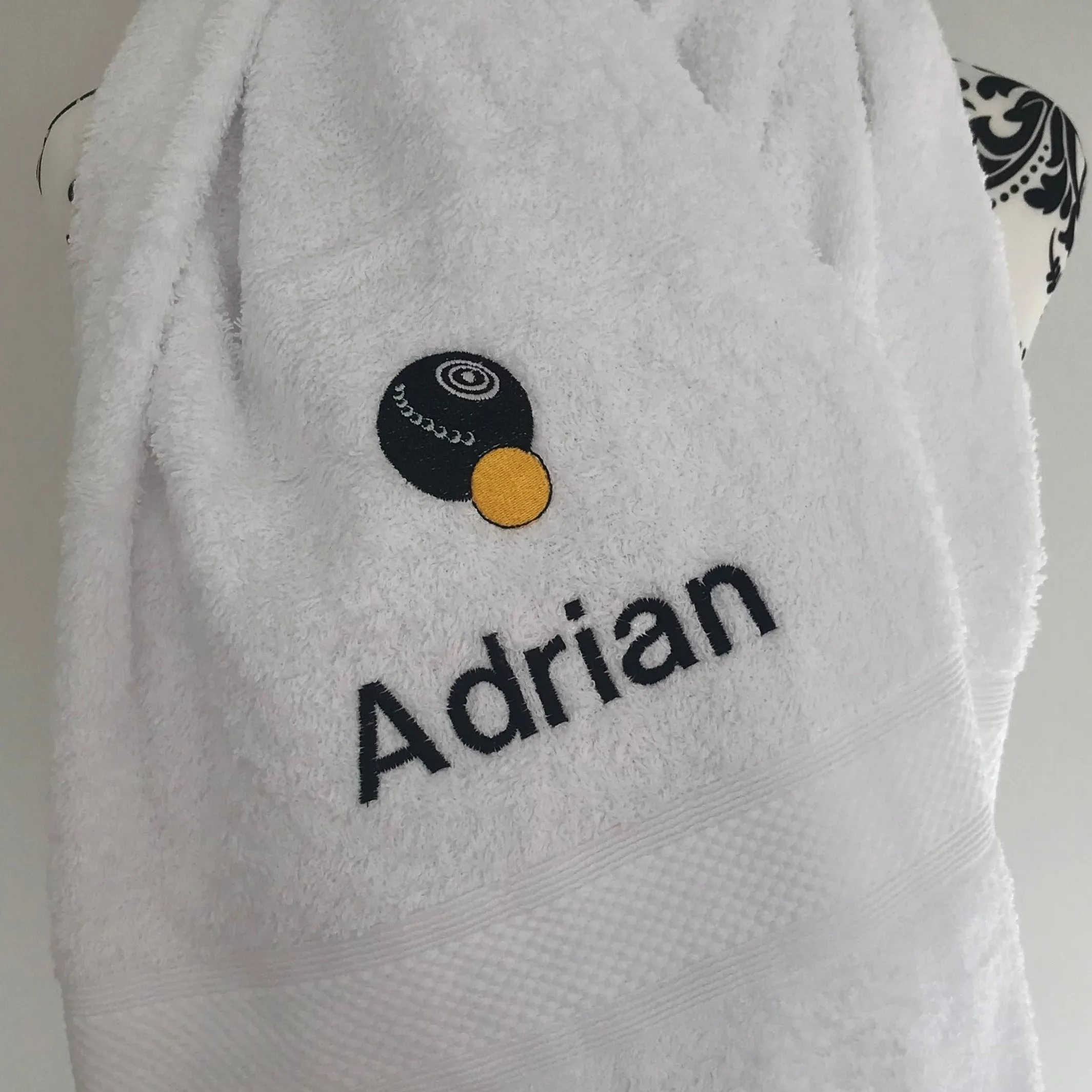 Bowls - Lawn Bowls Towels - Personalised