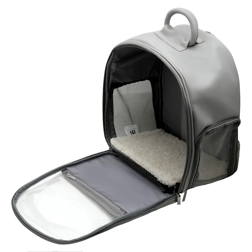 Buddy & Belle Cat Backpack Grey Cat Carrier