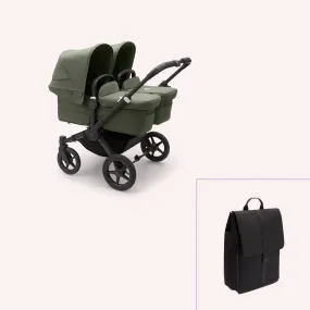 Bugaboo Donkey 5 Twin and Changing Backpack Bundle