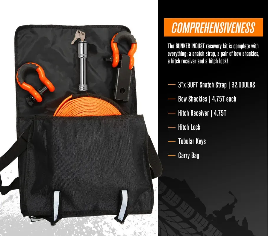 Bunker Indust Offroad Recovery Kit | 5-Piece