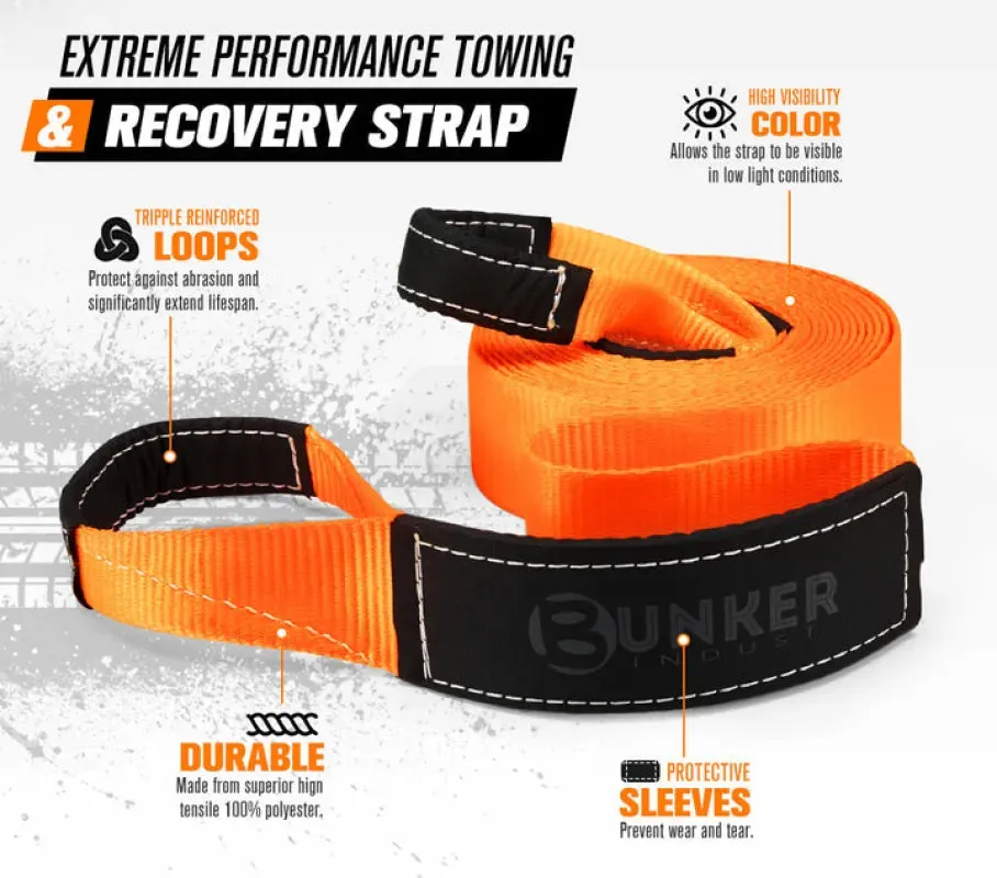 Bunker Indust Offroad Recovery Kit | 5-Piece