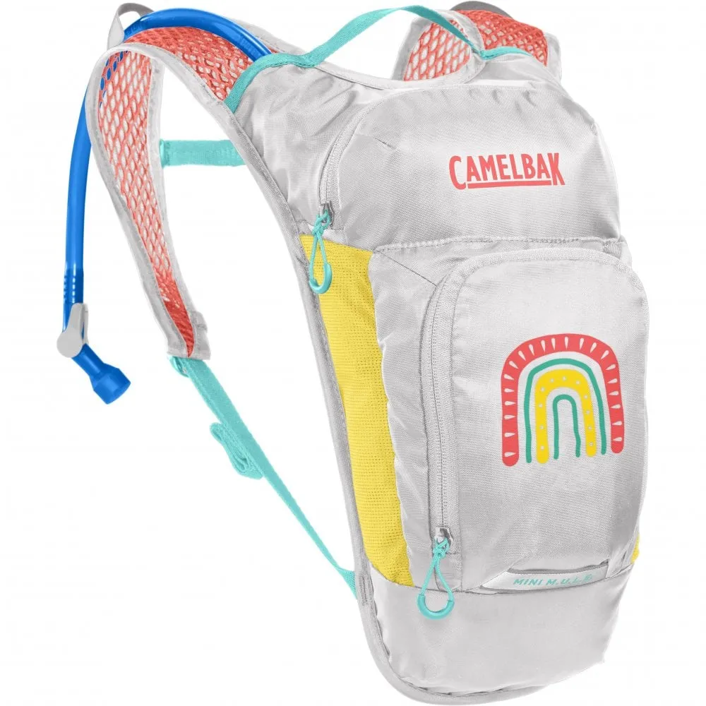 Camelbak Mini M.U.L.E. Hydration Pack - 50oz - Gray-Rainbow