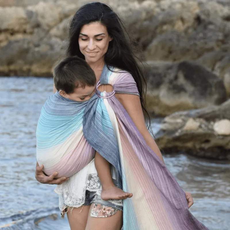 Candy Clouds by Risaroo Ring Sling by Girasol