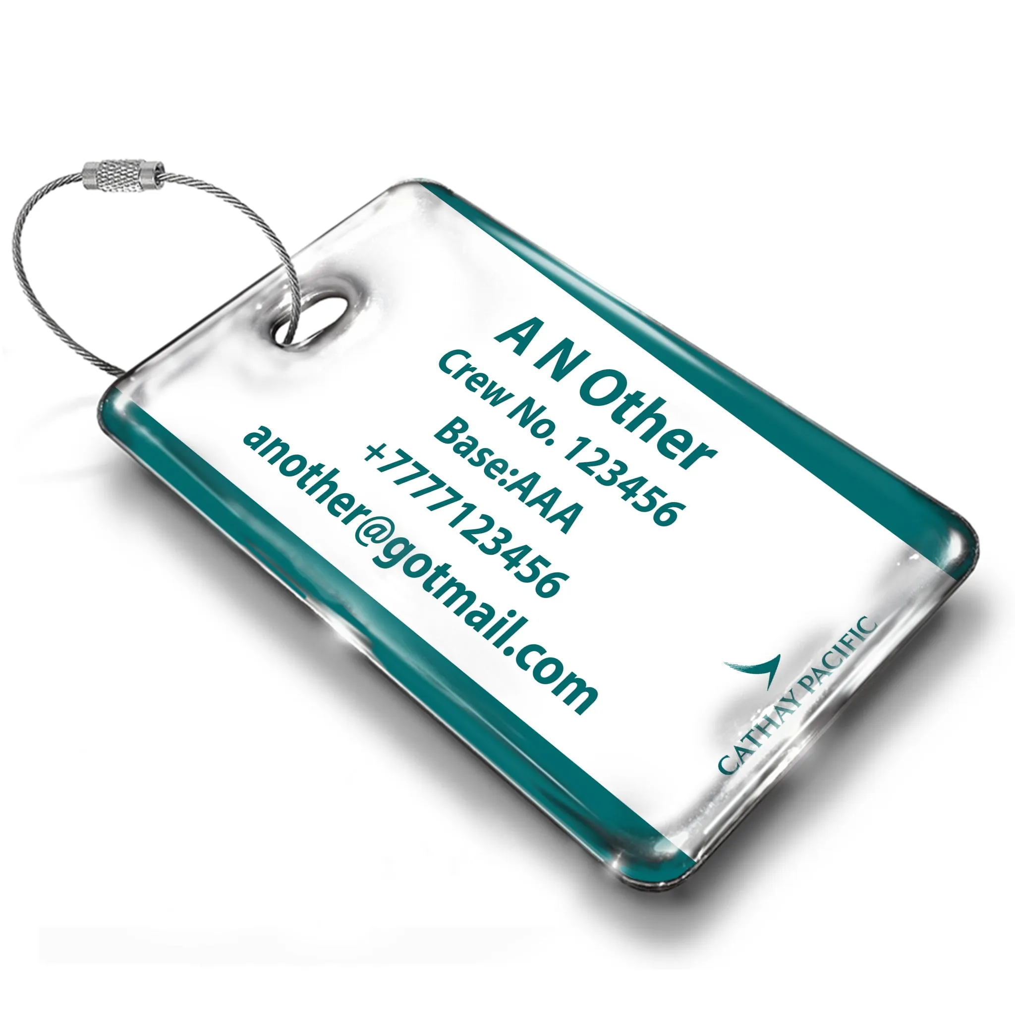 Cathay Pacific A350 Luggage Tag