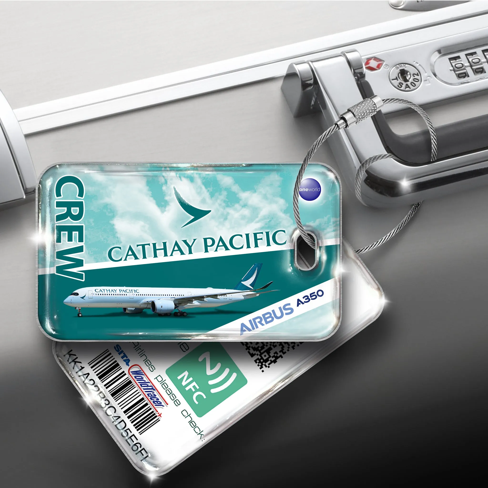Cathay Pacific A350 Luggage Tag
