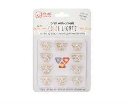 Chibitronics Red, Yellow, Blue MegaPack (30 stickers)