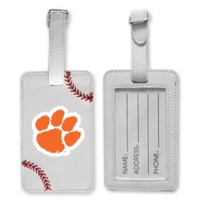Clemson Tigers Baseball Luggage Tag