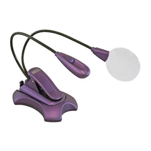 Craft LED Light with Magnifier in Purple
