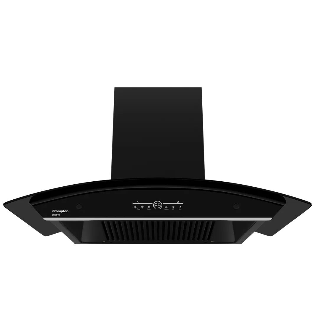 Crompton QuietPro Curved 90cm Filterless Chimney with BLDC Motor