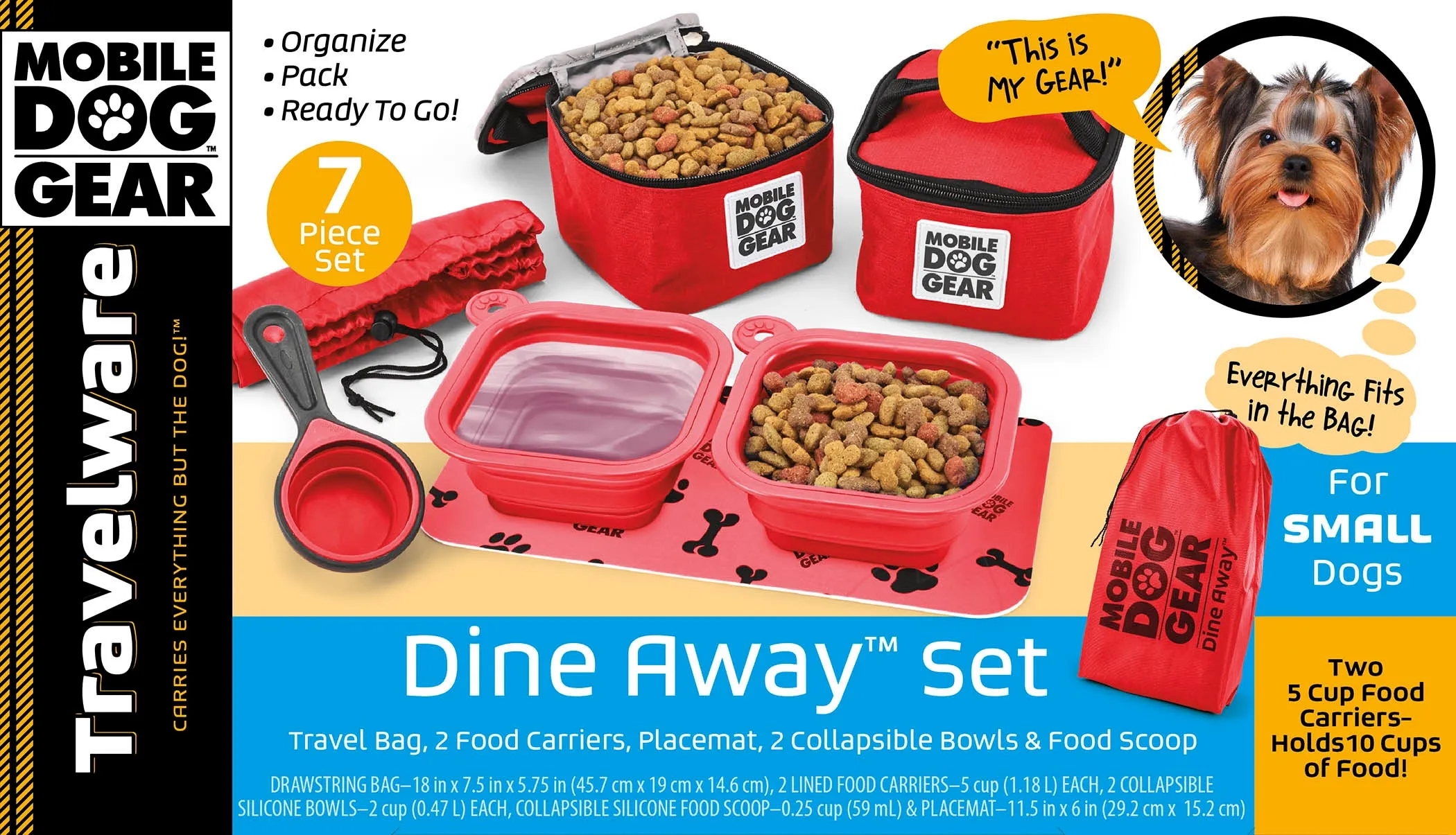 Dine Away Bag (Small Dogs) TM