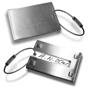 Edged Luggage Tag
