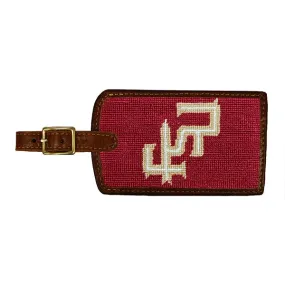 Florida State University Needlepoint Luggage Tag