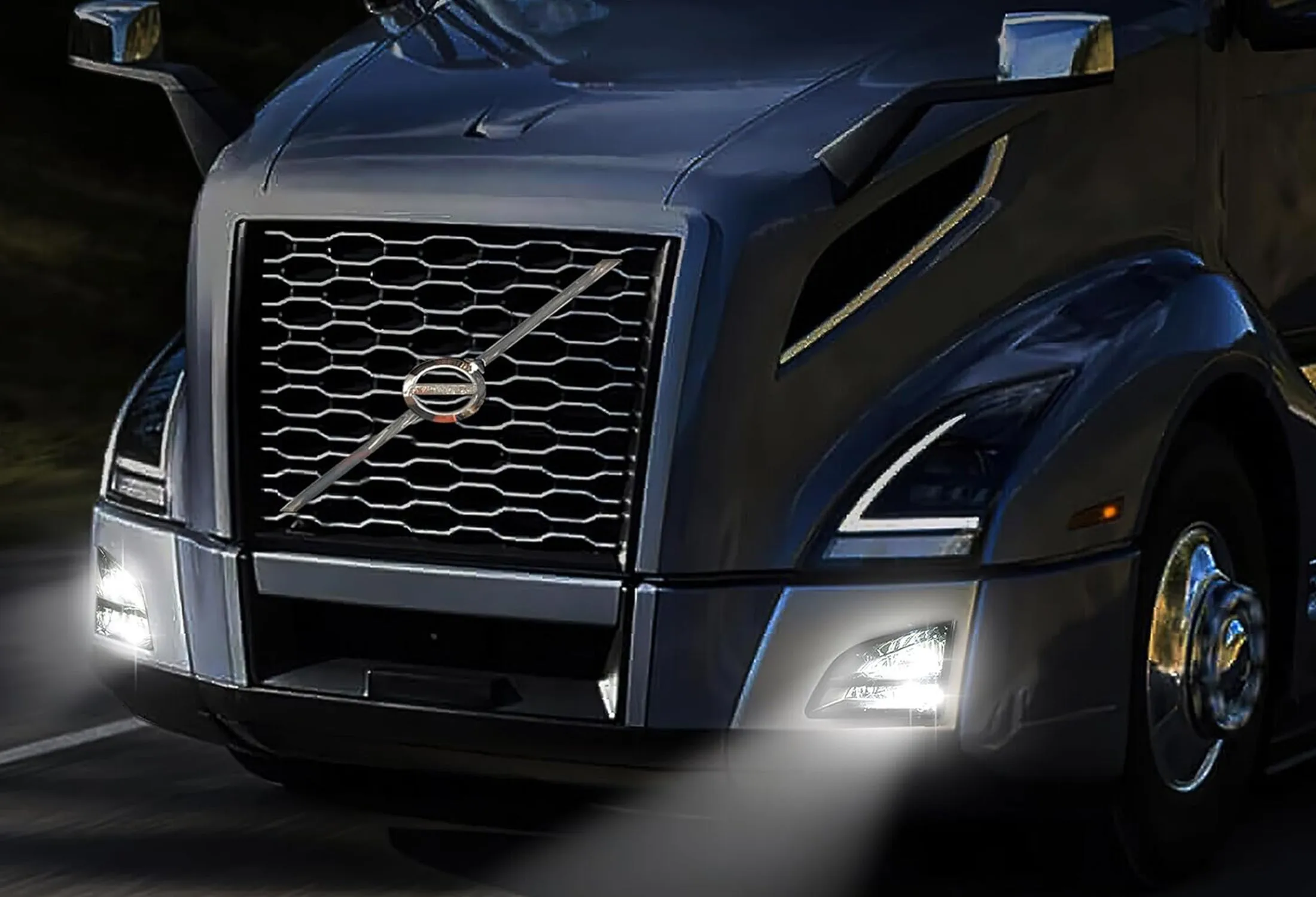 Fog Driving Lights Full LED Set 2018  Volvo VNL VT