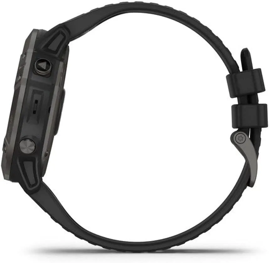 Garmin Fenix 6X Pro Solar, Premium Multisport GPS Watch with Pulse Ox Sensors
