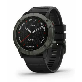 Garmin Fenix 6X Pro Solar, Premium Multisport GPS Watch with Pulse Ox Sensors