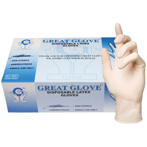Great Glove Disposable Latex Examination (Box/50Pairs)