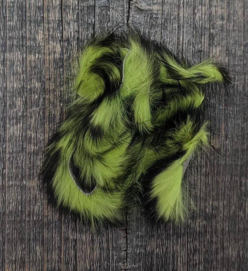 Hareline Two Toned 1/8" Crosscut Rabbit Strips