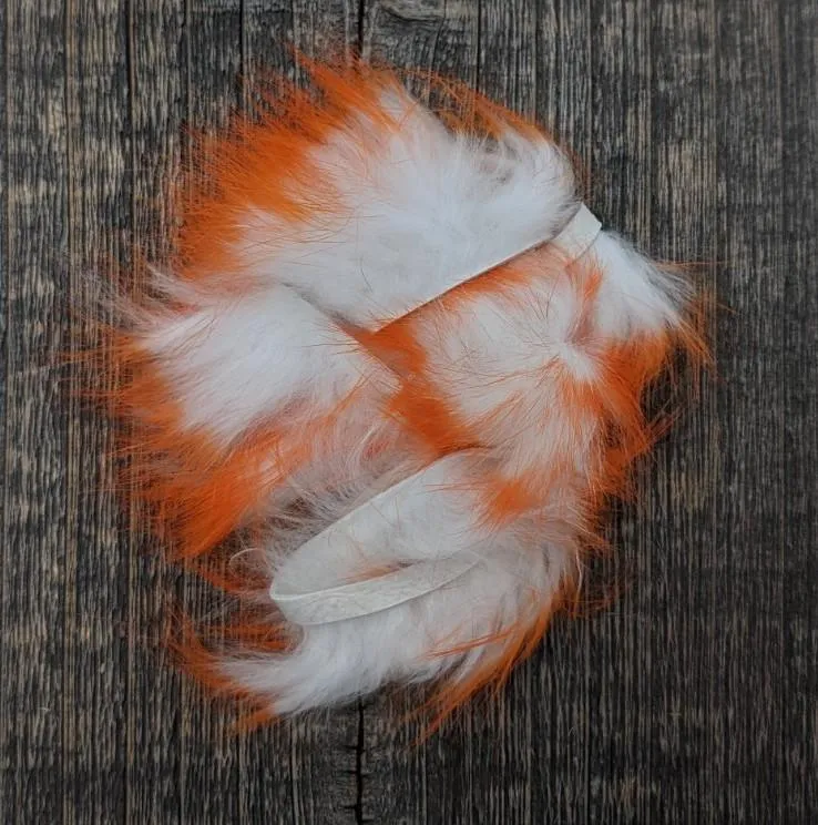 Hareline Two Toned 1/8" Crosscut Rabbit Strips