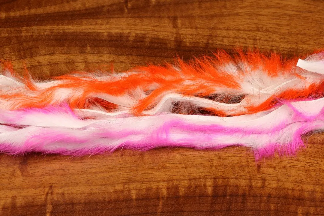 Hareline Two Toned 1/8" Rabbit Strips