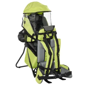 HOMCOM Baby Carrier Backpack - Light Green