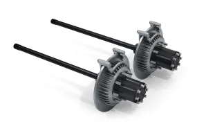 Jeep JK Rear 8-Lug Wide Full-Float Conversion Kit w/ Performance Rotors Non-Rubicon 35-Spline 07-18 Wrangler JK TeraFlex